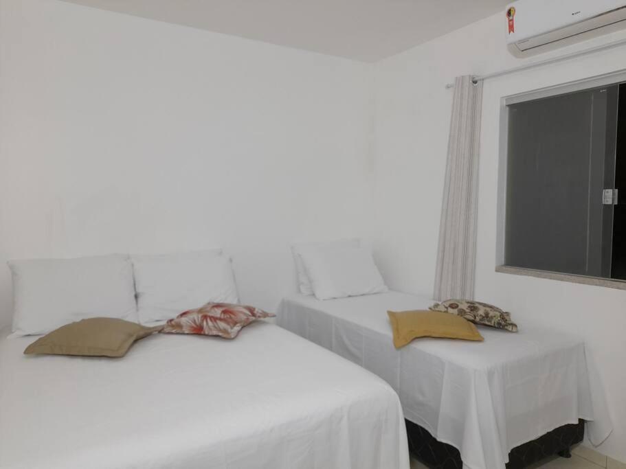 Apartamento Praia Coroa Vermelha Com Churrasqueira Santa Cruz Cabrália Exteriör bild